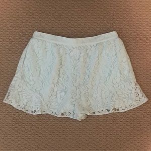BCBGeneration lace shorts